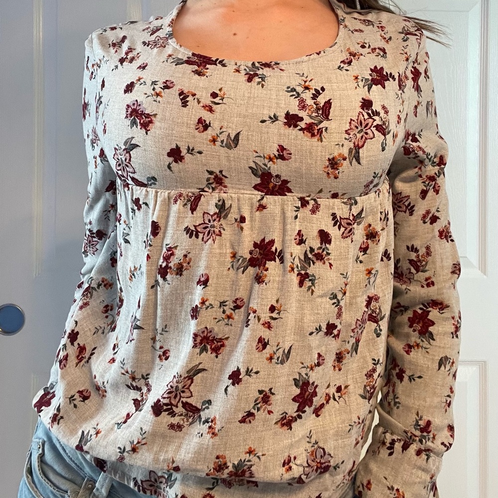 Flowers blouse